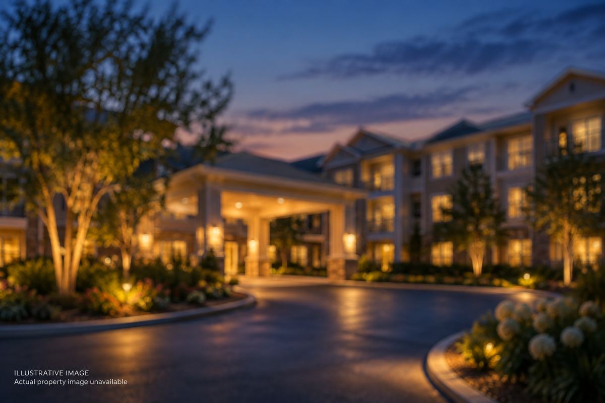 Illustrative image — a representative senior housing. Not a photograph of this property.